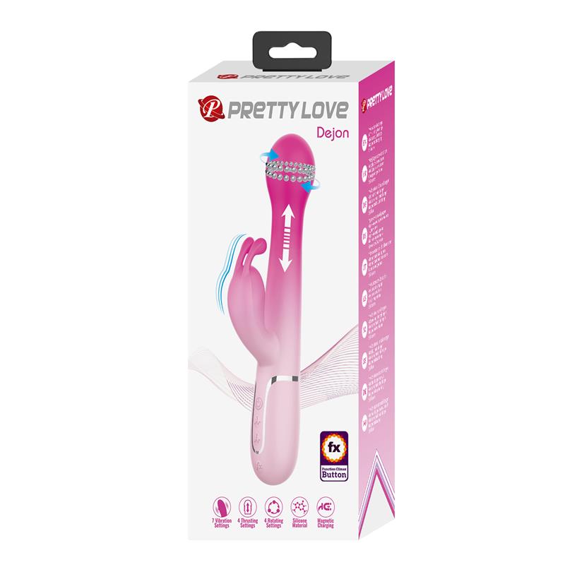 Dejon Vibrador con Thrusting y Bolas Rotatorias - Imagen 11