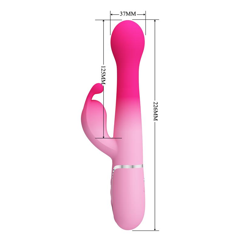 Dejon Vibrador con Thrusting y Bolas Rotatorias - Imagen 10