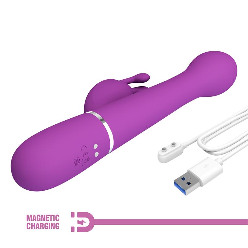 Dejon Vibrador con Thrusting y Rotación Twinkled - Imagen 9
