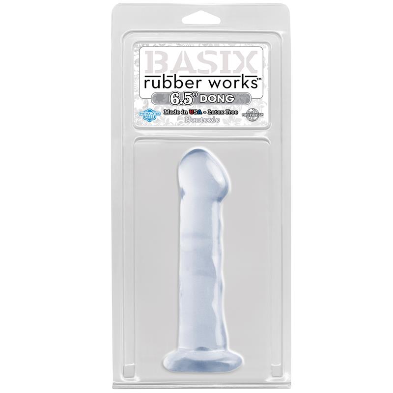 Dildo 16,51 cm Transparente - Imagen 2