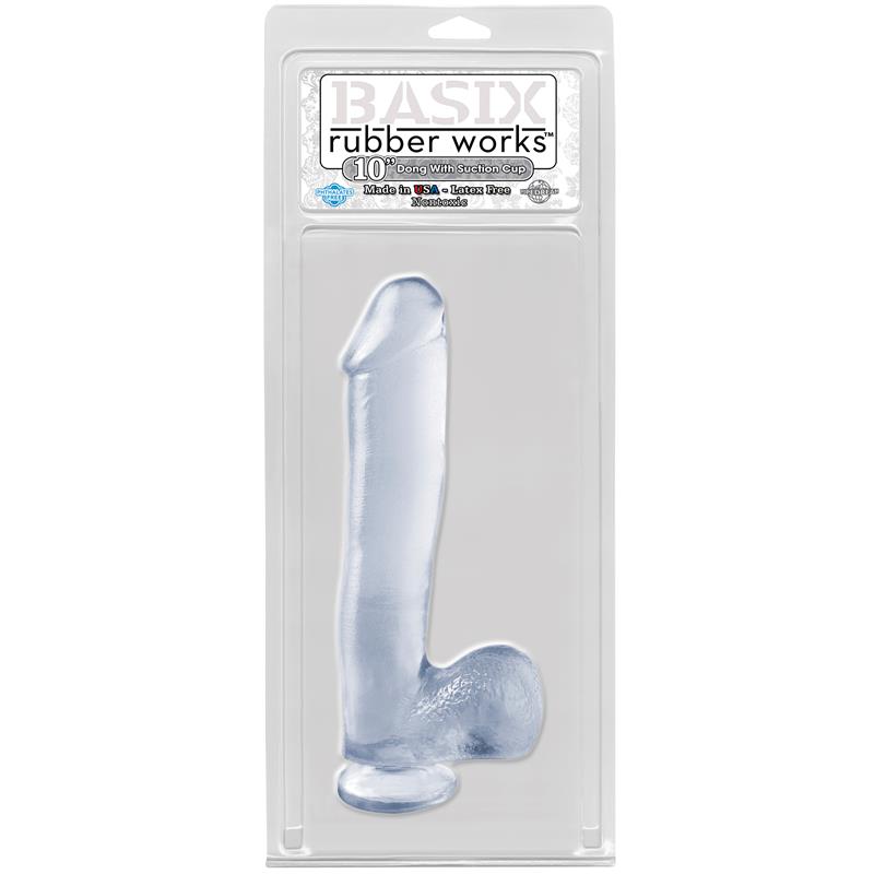 Dildo 24,5 cm Transparente - Imagen 2