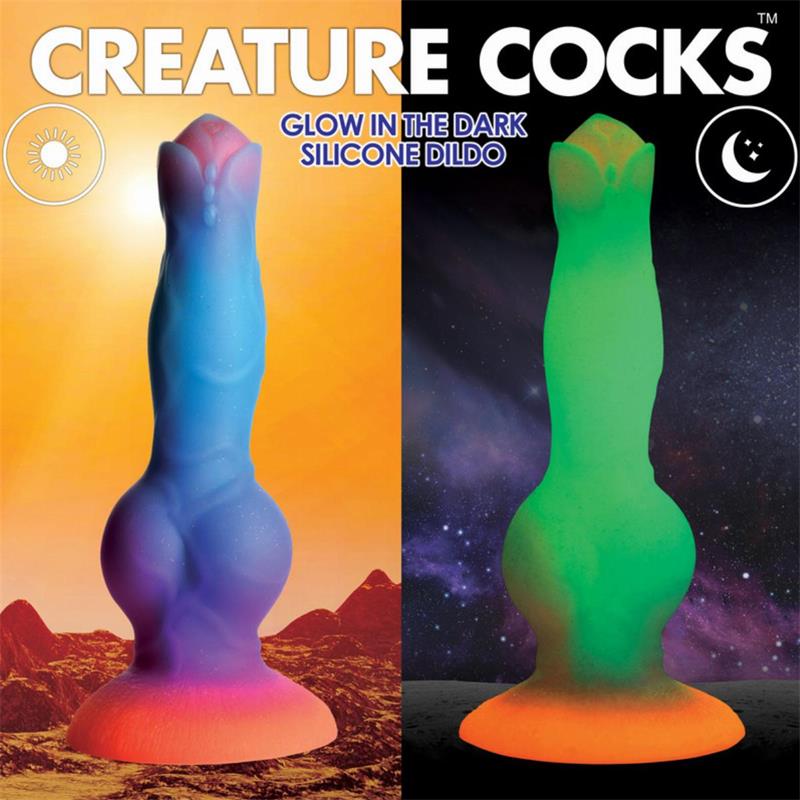 Dildo Alien Brilla en la Oscuridad 8.5 - Imagen 9