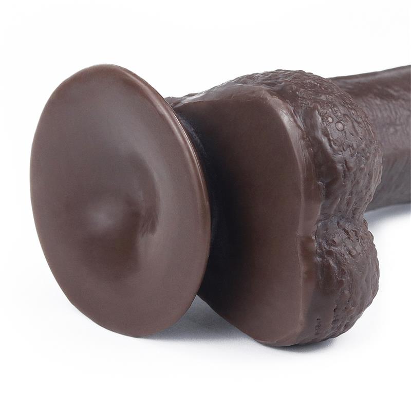 Dildo con Piel Retractil 7 Negro - Imagen 14