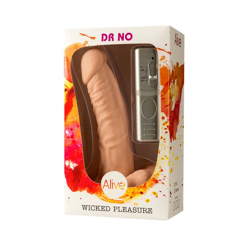 Dildo con Vibración Dr No - Imagen 2