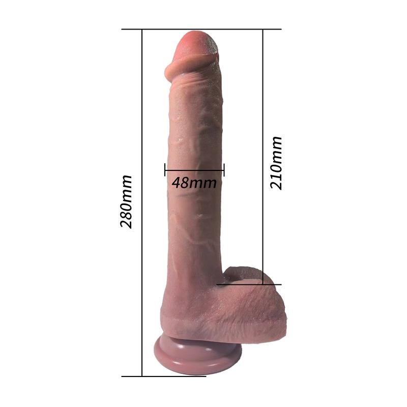 Dildo con vibración, Thrusting y Calor - Imagen 7