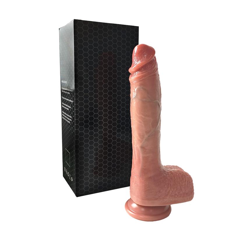 Dildo con Vibración, Thrusting y Calor - Imagen 3