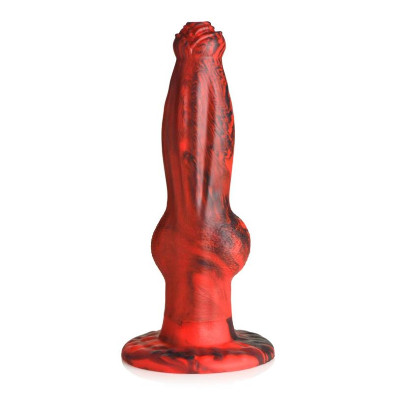 Dildo con Vibración y Thrusting Hel-Wolf - Imagen 2