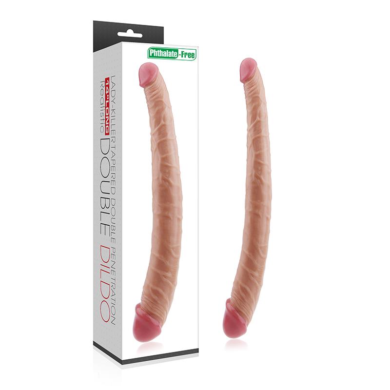 Dildo Doble Ladykiller 14 Natural - Imagen 8