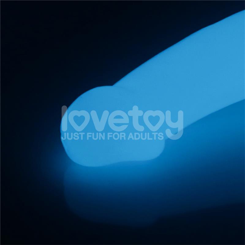 Dildo doble Lumino Play Luz Azul 10.5 - Imagen 9