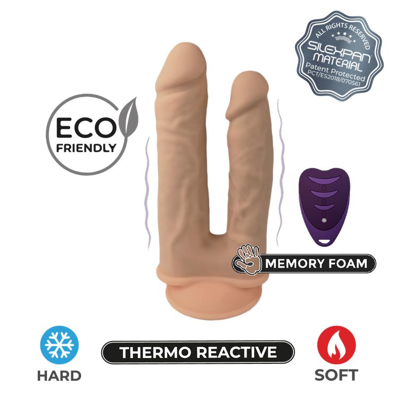 Dildo Doble Penetración 2 Motores Control Remoto - Imagen 4