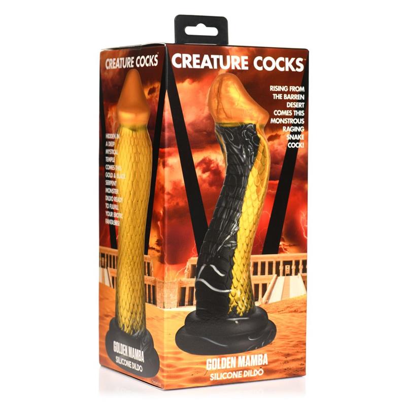 Dildo Dorado Golden Mamba - Imagen 11