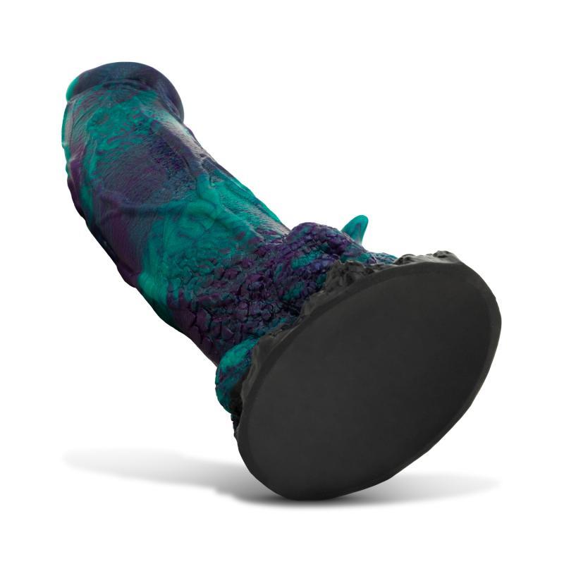 Dildo Dragonfly Púrpura y Verde 22.6 cm - 8.9 - Imagen 8