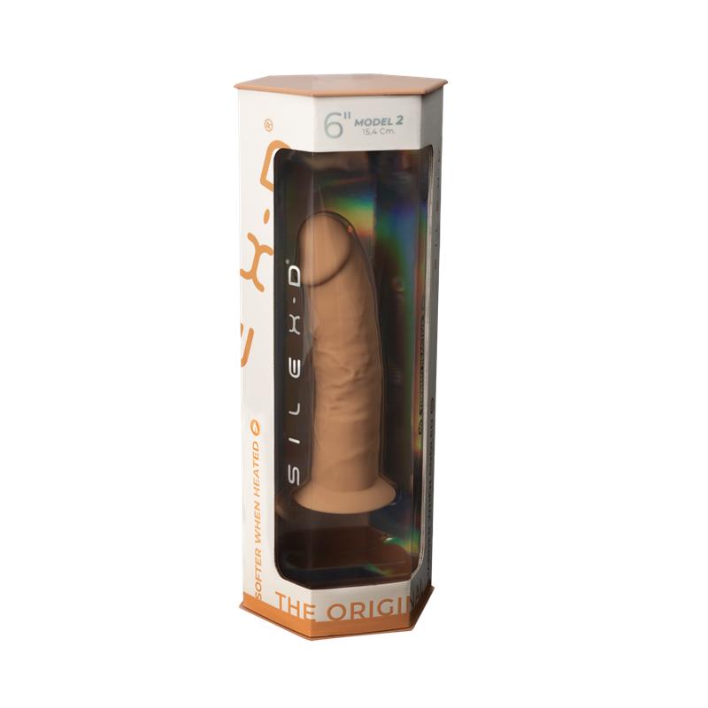 Dildo Dual Density Mod. 2 - 6 Caramel - Imagen 6