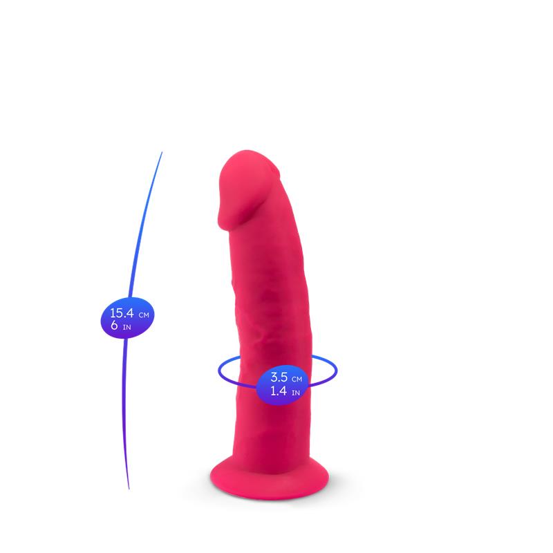 Dildo Dual Density Mod. 2 - 6 Rosa - Imagen 5