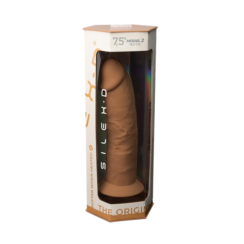 Dildo Dual Density Mod. 2 - 7.5 Caramel - Imagen 5