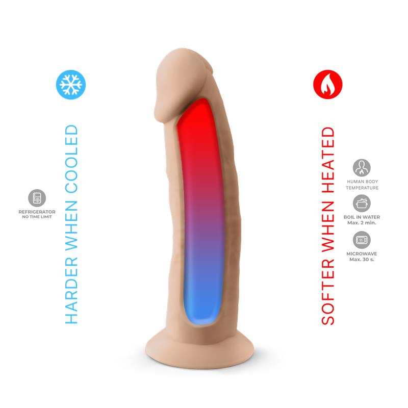 Dildo Dual Density Mod. 2 - 7.5 Natural - Imagen 4