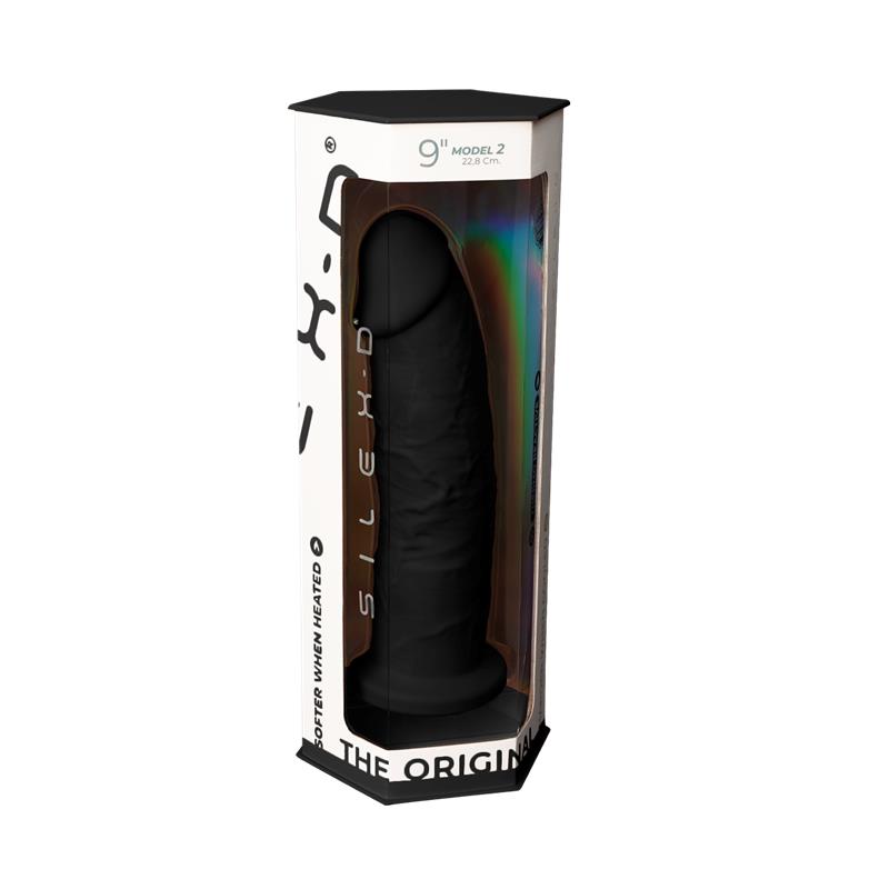 Dildo Dual Density Mod. 2 - 9 Negro - Imagen 6