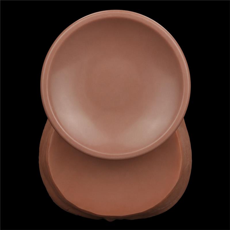 Dildo Dual Density Piel Deslizante Retractil 14 - Imagen 6