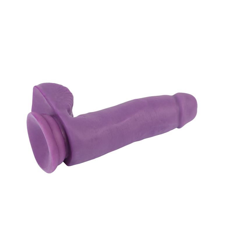 Dildo Dual Density Purpura 6.7 - Imagen 4