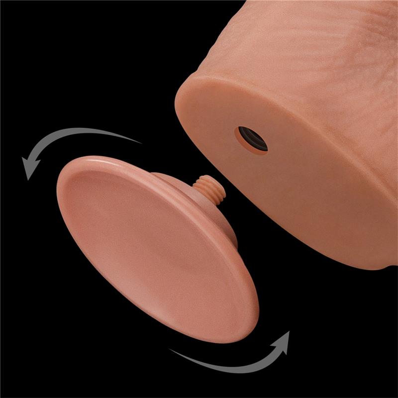 Dildo Dual Layer Piel Retractil 13.5 - Imagen 8