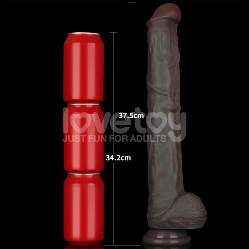Dildo Dual Layered Articulable XXL 14.5 - Imagen 11