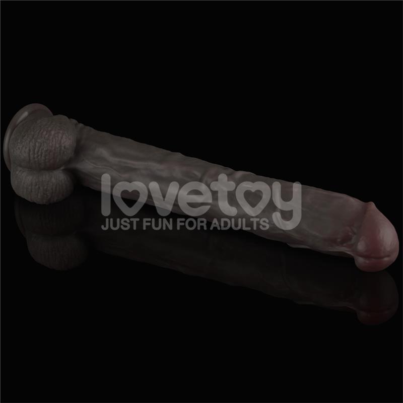 Dildo Dual Layered Articulable XXL 14.5 - Imagen 5