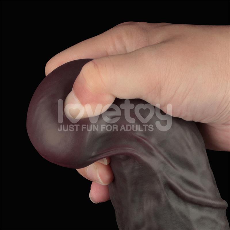 Dildo Dual Layered Articulable XXL 14.5 - Imagen 6