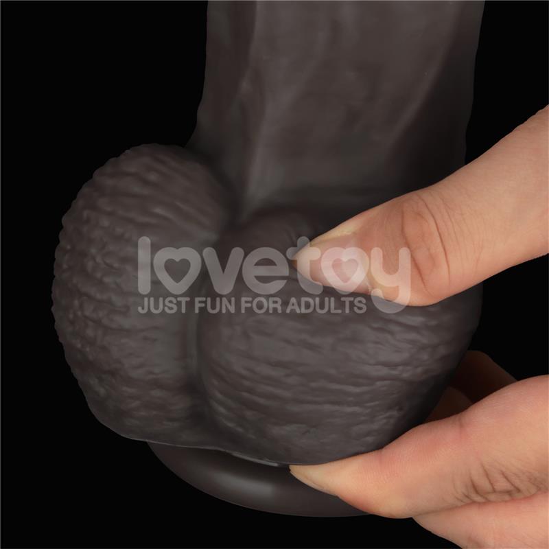 Dildo Dual Layered Articulable XXL 14.5 - Imagen 8