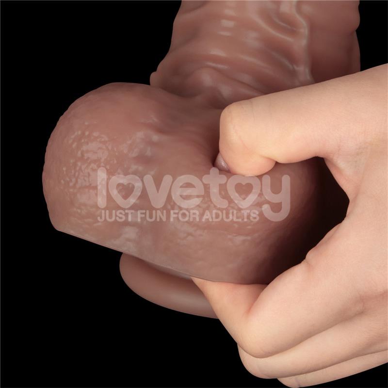 Dildo Dual Layered Articulable XXL 16 - Imagen 9