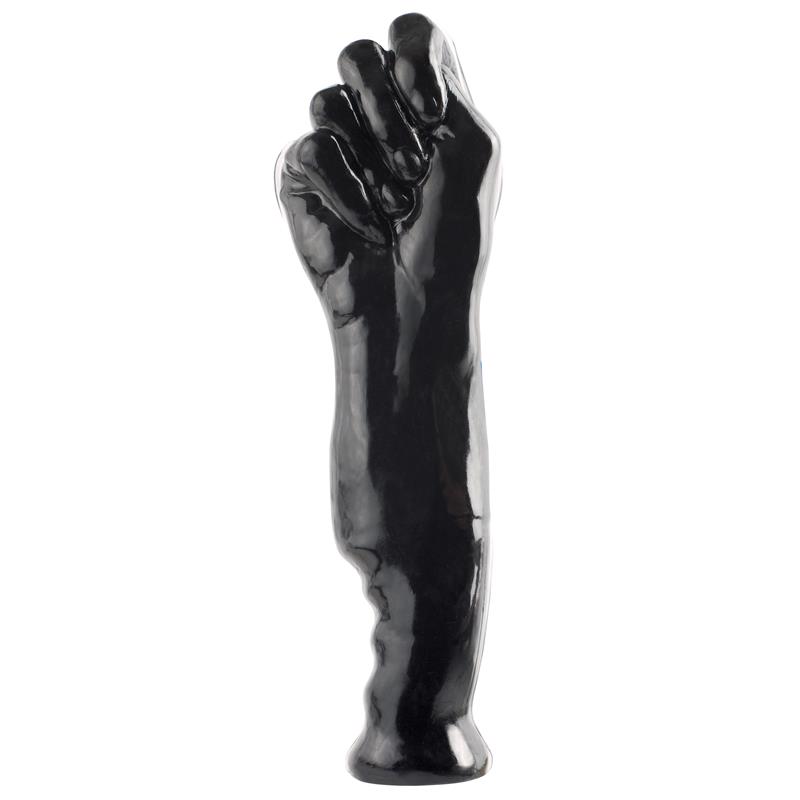 Dildo Forma de Puño Fist of Fury Negro