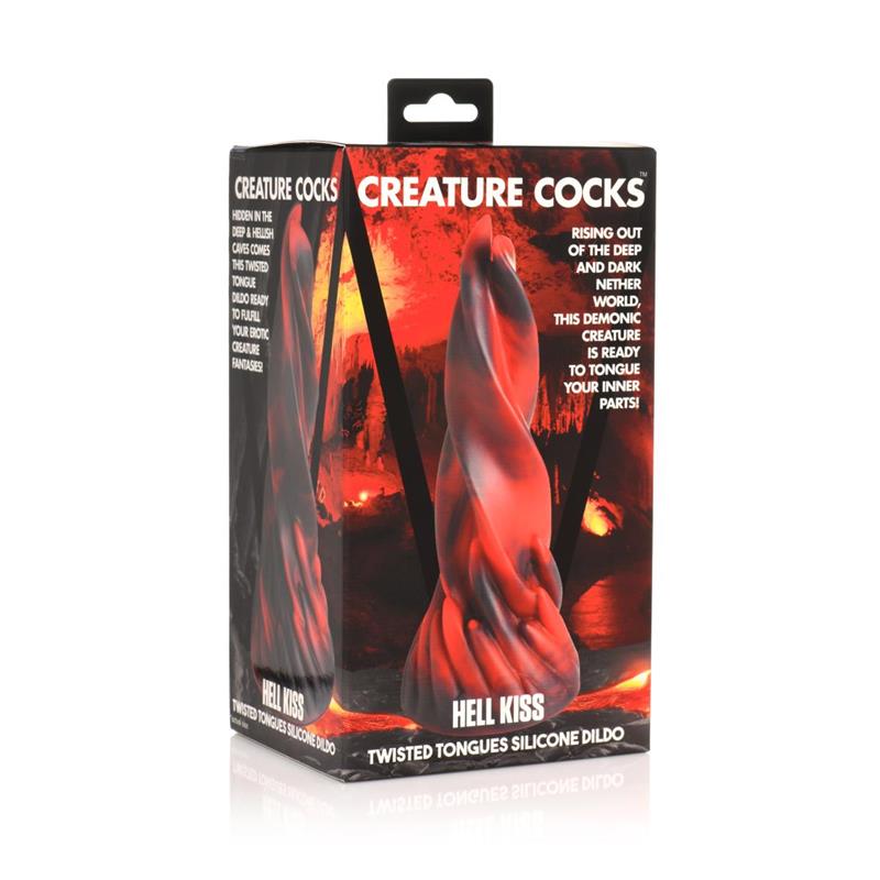 Dildo Hell Kiss Twisted Tongues 7,4 - Imagen 5
