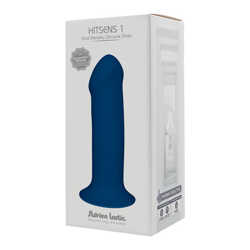 Dildo Hitsens 1 Doble Densidad Azul - Imagen 4