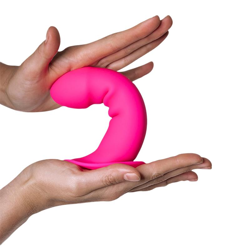 Dildo Hitsens 2 Doble Densidad Rosa - Imagen 2