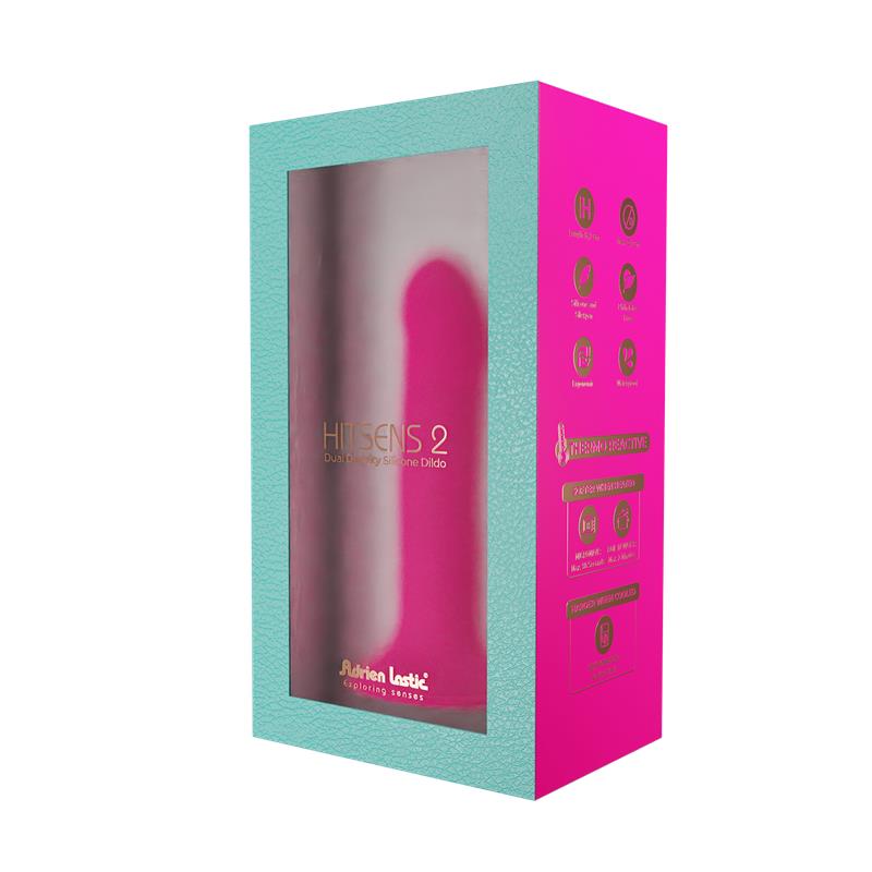Dildo Hitsens 2 Doble Densidad Rosa - Imagen 4