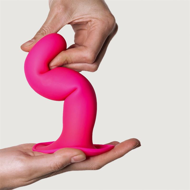 Dildo Hitsens 4 Doble Densidad Rosa - Imagen 2