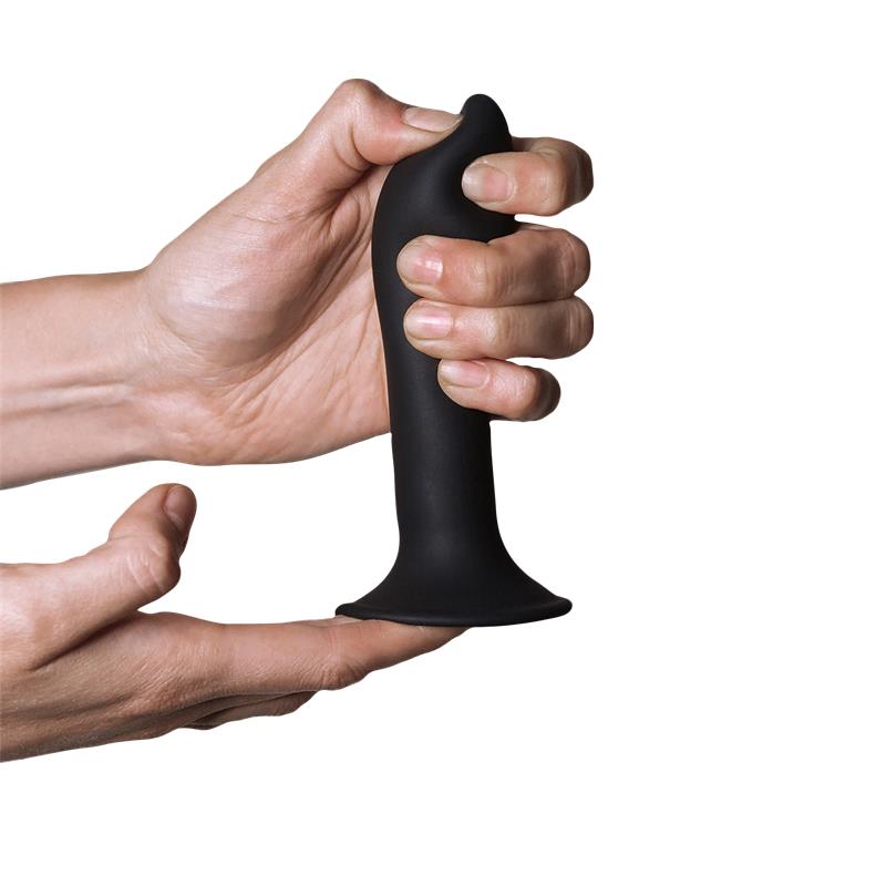 Dildo Hitsens 5 Doble Densidad Negro - Imagen 2
