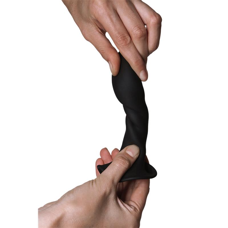 Dildo Hitsens 5 Doble Densidad Negro - Imagen 3