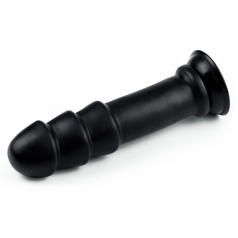 Dildo King Sized Anal Ripples 11.25 Negro - Imagen 2