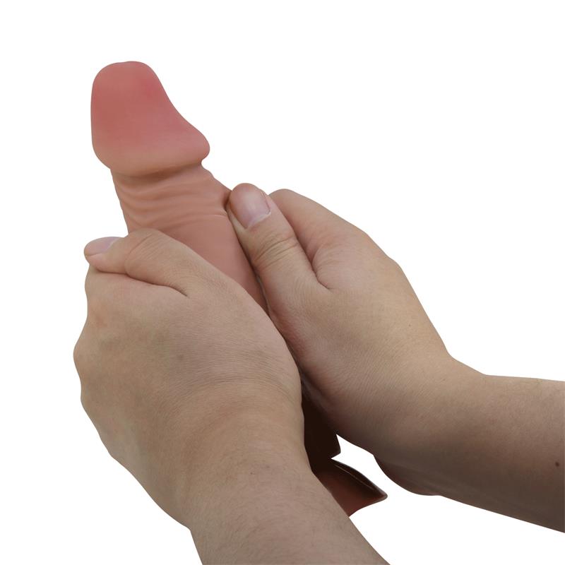 Dildo Realista con Piel Deslizante Retractil 19.4 cm - Imagen 7