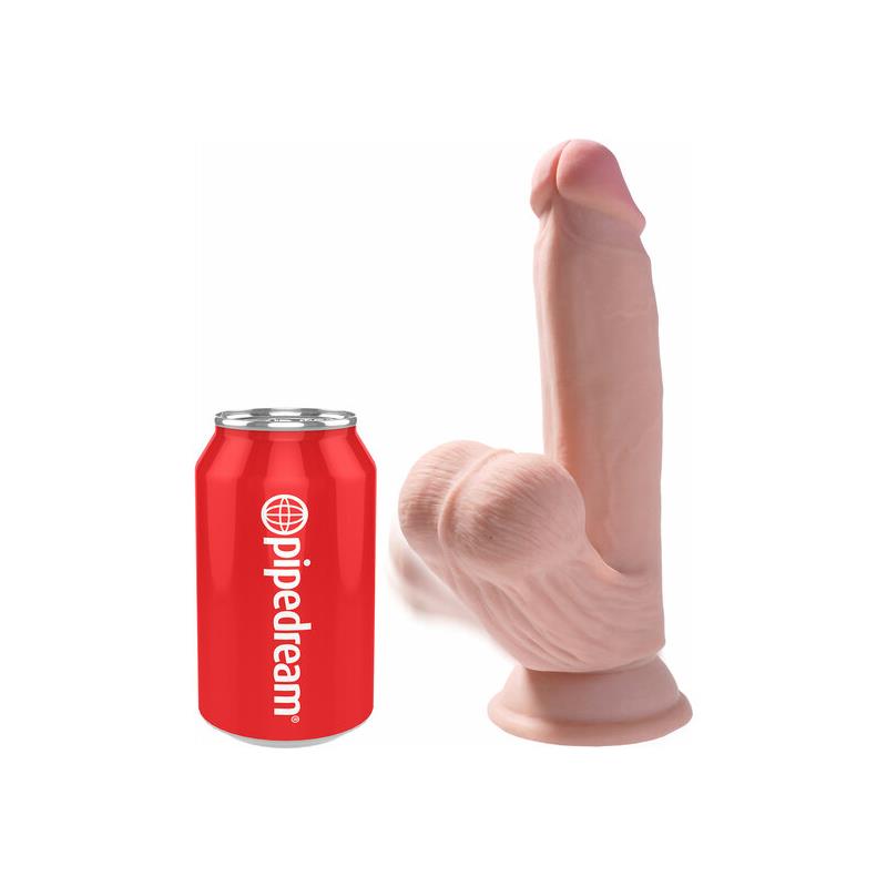 Dildo Triple Densidad Testículos Oscilantes 7 - Imagen 3