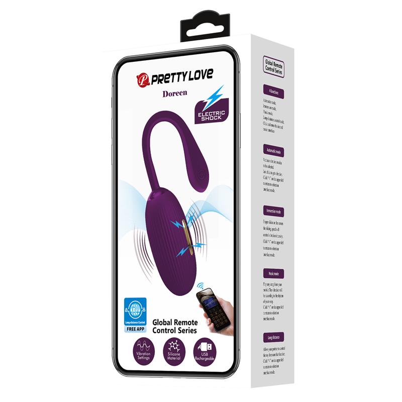 Doreen Huevo Vibrador con Electro Shock y App - Imagen 18
