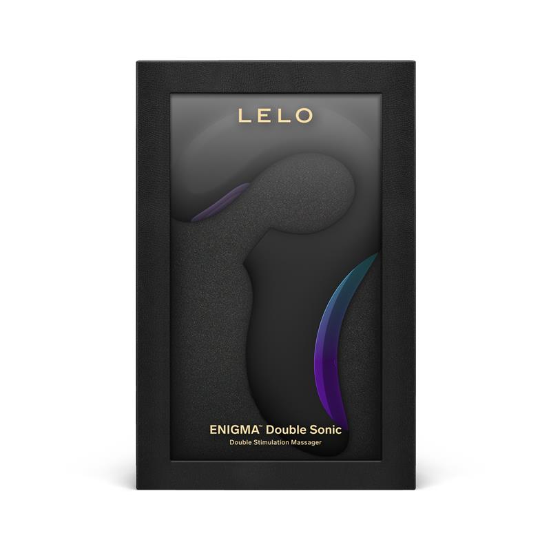 Enigma Doble Sonic Succionador de Clítoris con APP Negro - Imagen 8