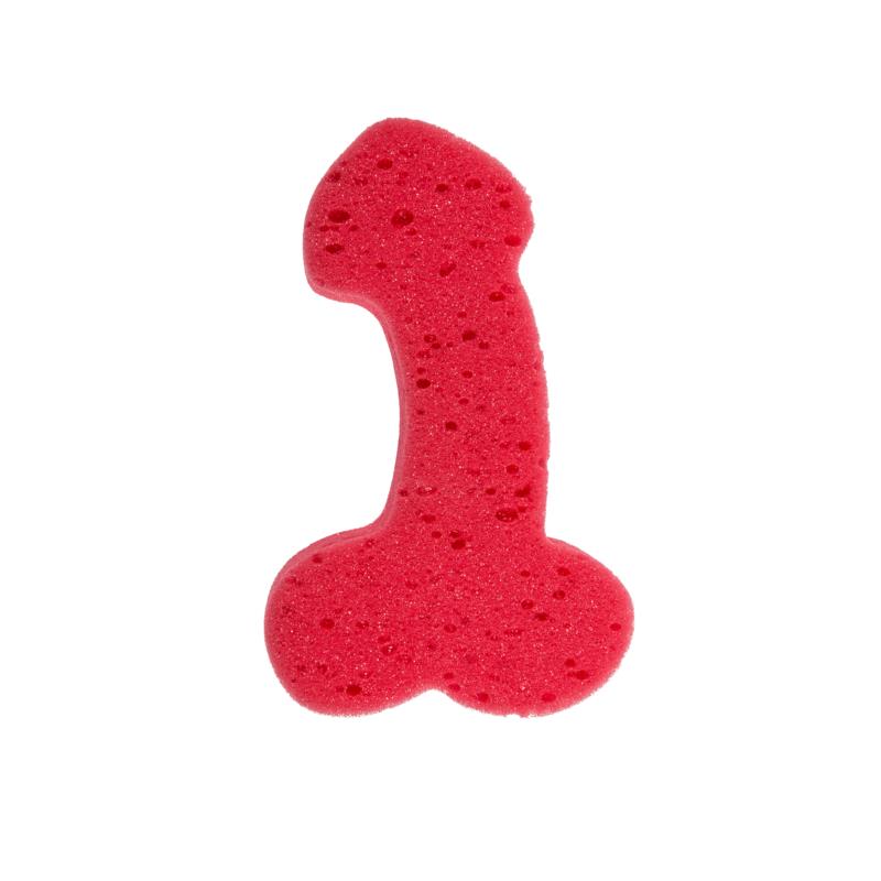 Esponja de Baño Forma de Pene Color Aleatorio 1 Unidad - Imagen 3