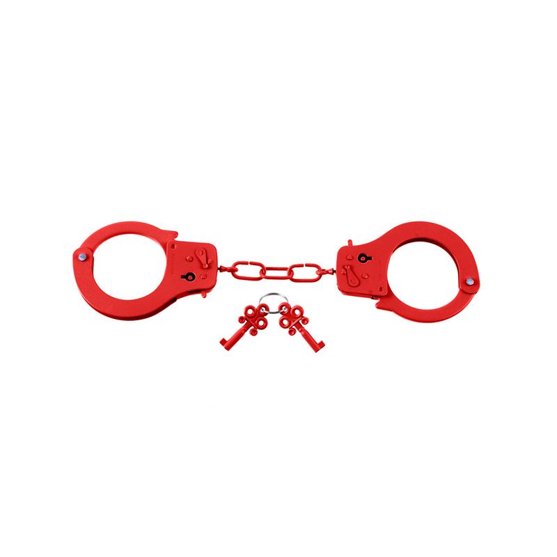 Esposas de Metal Designer Color Rojo - Imagen 2