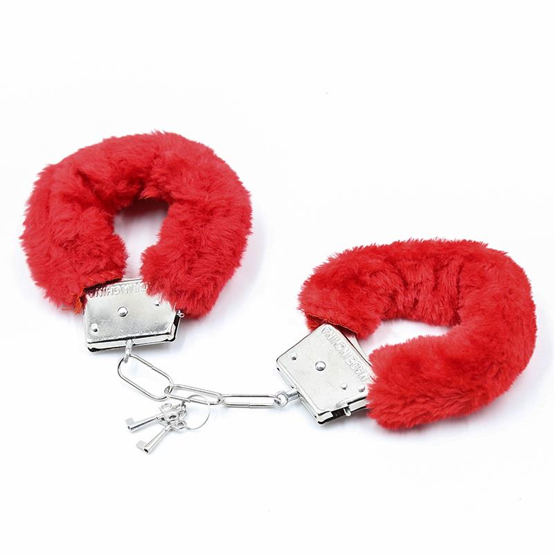 Esposas de Metal para Muñecas con Pelo Rojo - Imagen 2