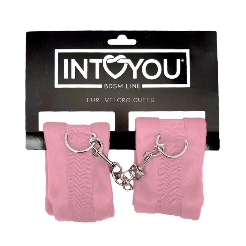 Esposas de Tela con Velcro para Muñecas con Pelo Largo Rosa - Imagen 6
