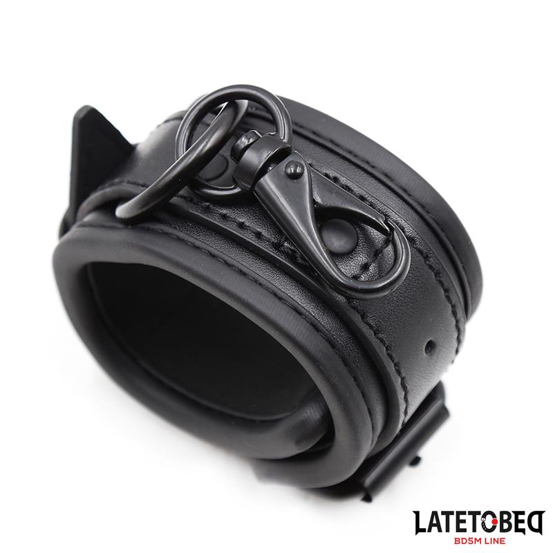 Esposas Neopreno Ajustables Negro - Imagen 4