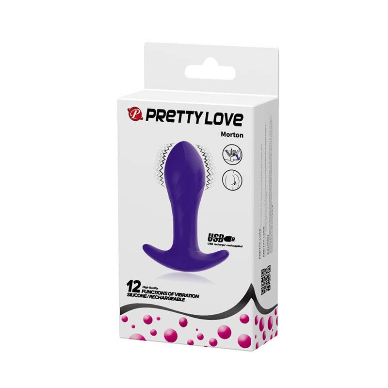 Estimulador Anal con Vibración Púrpura - Imagen 9