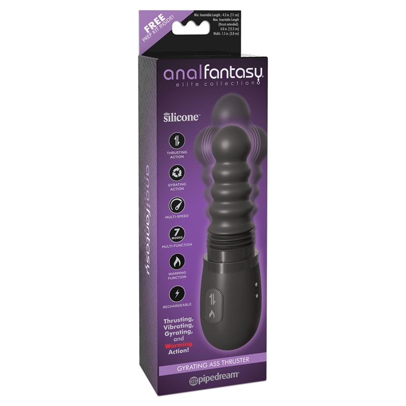 Estimulador Anal con Vibración, Rotación y Up and Down - Imagen 4