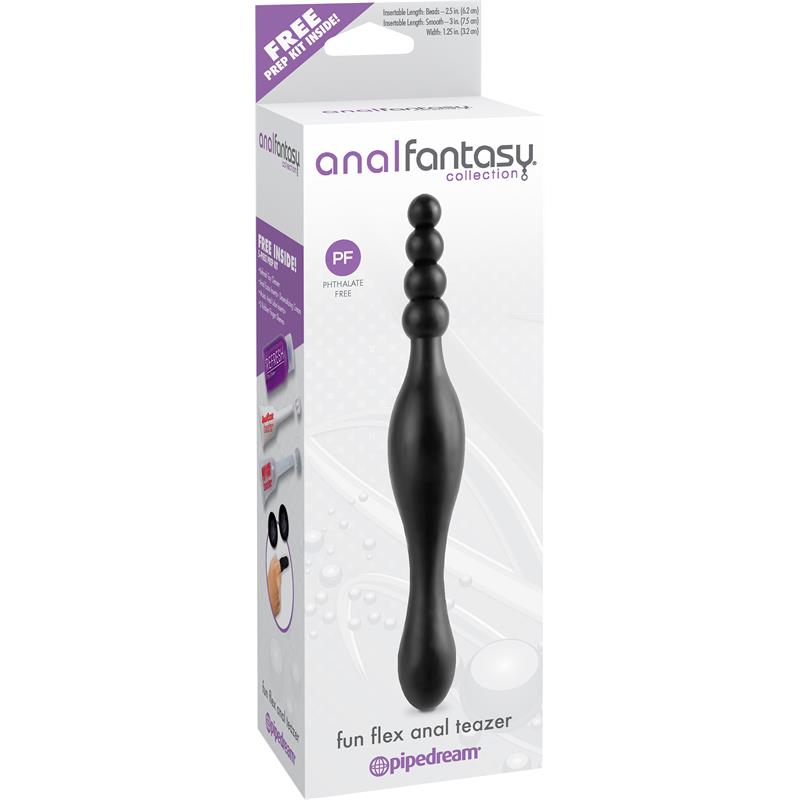 Estimulador Anal Fun Flex Anal Teazer Negro - Imagen 3